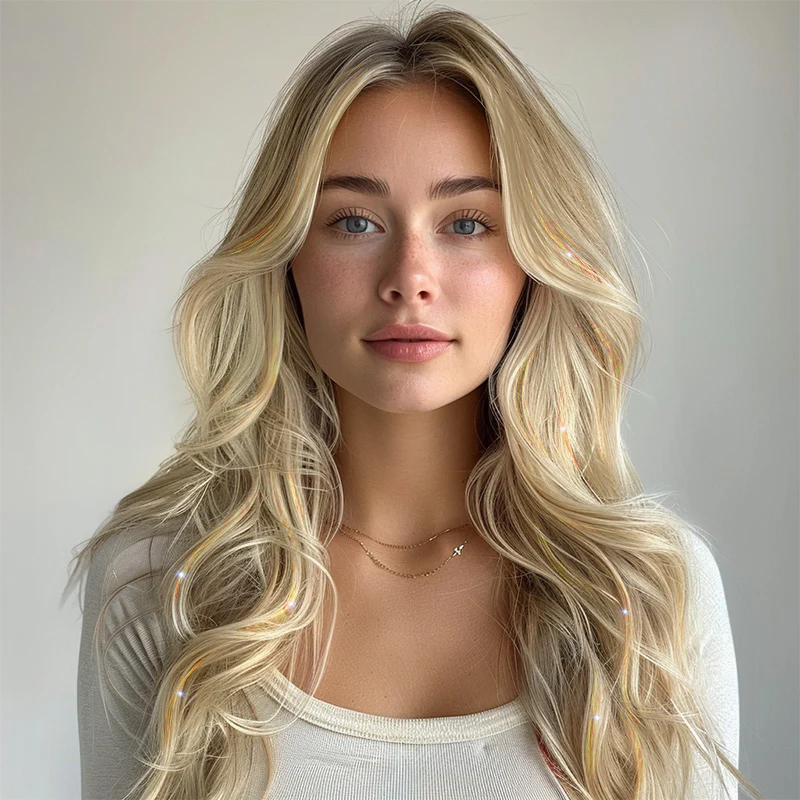 Double Drawn Clip ins &Tinsel Sets-Sale - Image 33