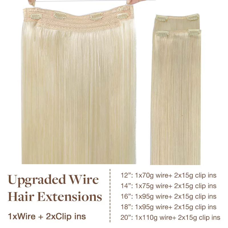 GOO GOO Pro Wire Hair Extension-sale - Image 42