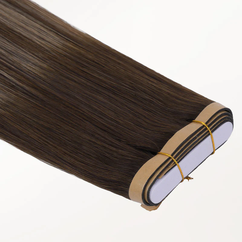 Honey Blonde Balayage (4/26/4) Genius Tape Weft Hair Extensions 60g - Image 16