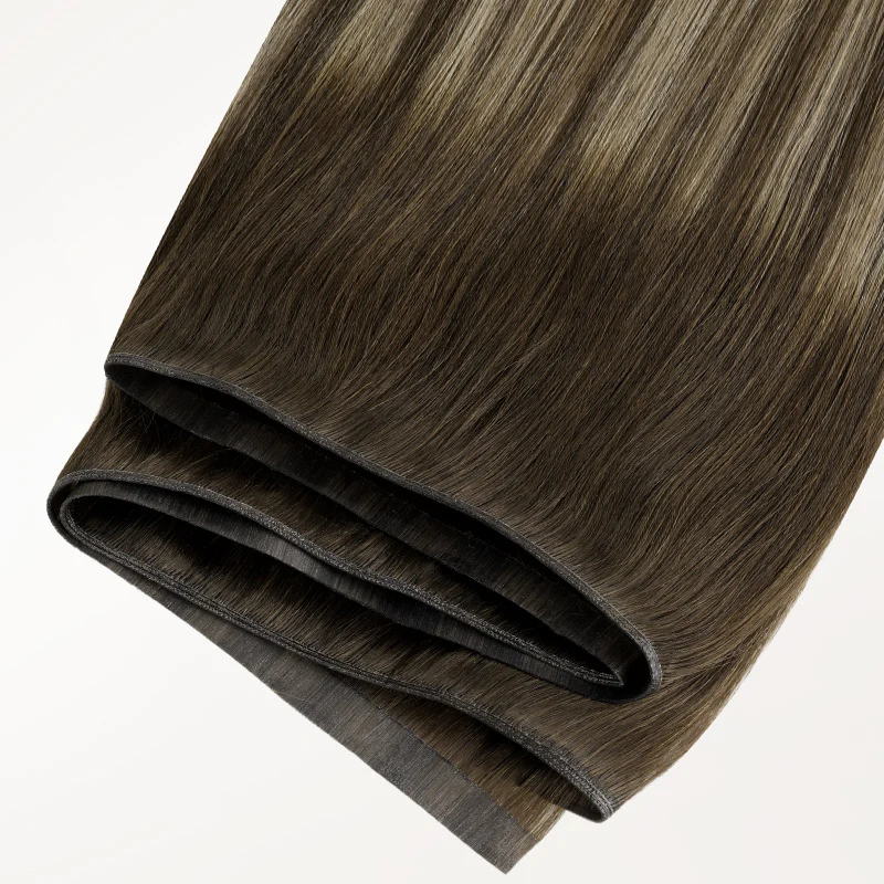 Honey Blonde Balayage (4/26/4) Genius Tape Weft Hair Extensions 60g - Image 4