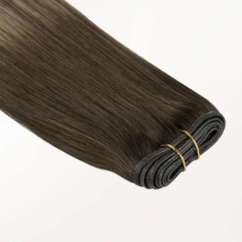 Honey Blonde Balayage (4/26/4) Genius Tape Weft Hair Extensions 60g - Image 9