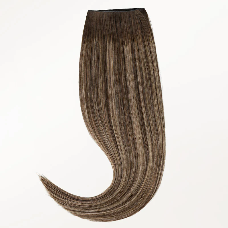 Honey Blonde Balayage (4/26/4) Genius Weft Hair Extensions (50-120g) - Image 15