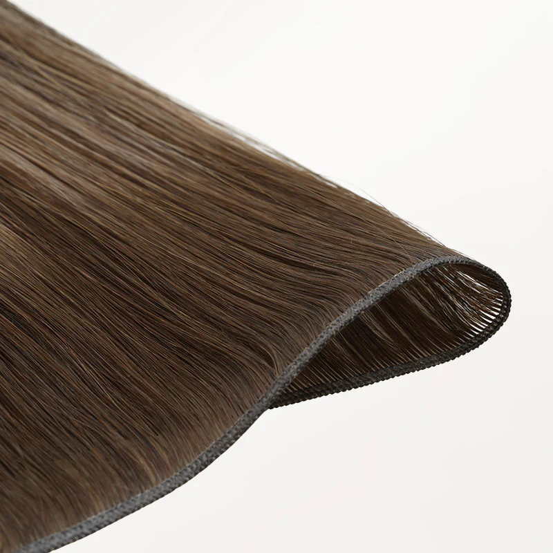 Honey Blonde Balayage (4/26/4) Genius Weft Hair Extensions (50-120g) - Image 7