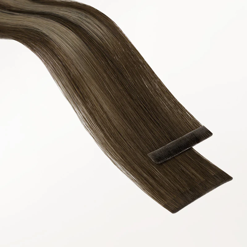 Honey Blonde Balayage (4/26/4) Invisi Edge Tape-Ins 50g - Image 9