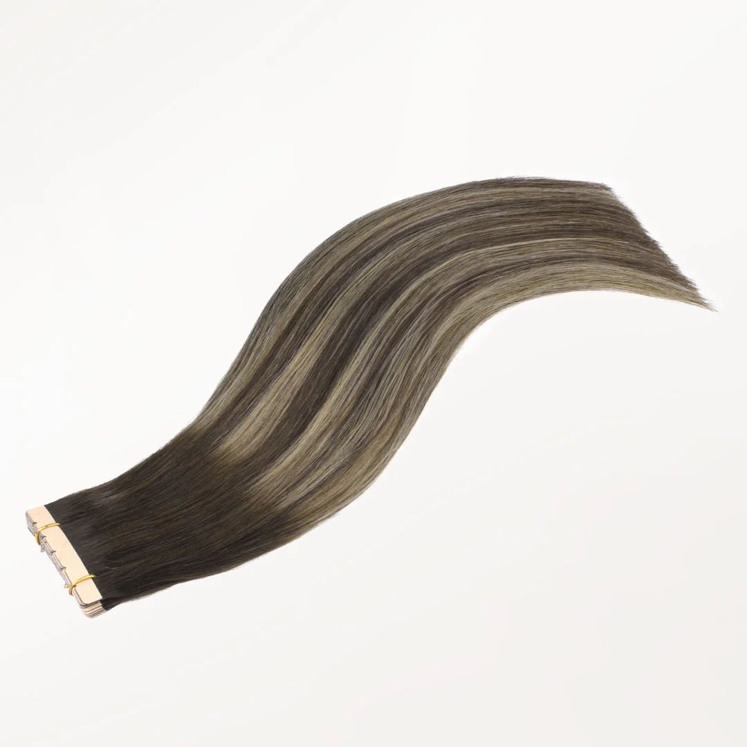 Honey Blonde Balayage (4/26/4) Mini Tape-Ins 40g - Image 7