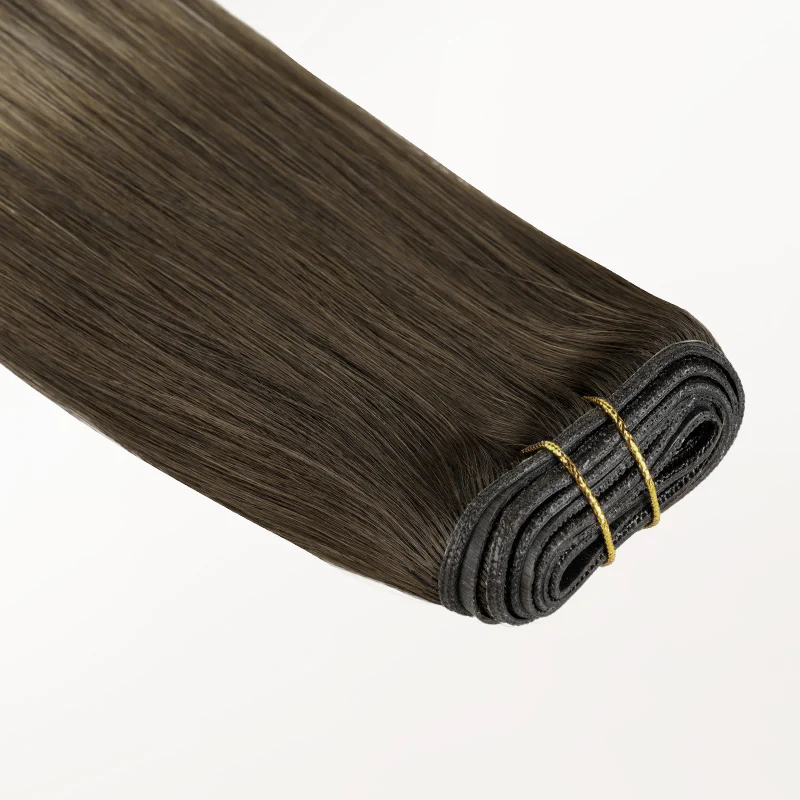 Honey Blonde Balayage (4/26/4) Thick Genius Tape Weft Hair Extensions 100-120g - Image 5