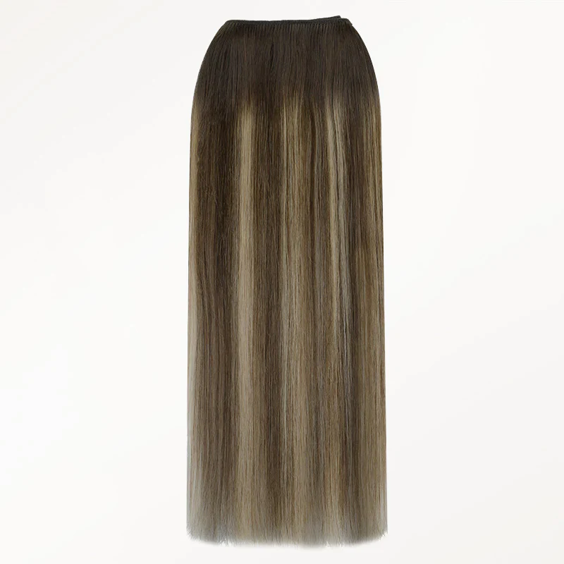 Honey Blonde Balayage (4/26/4) Thick Sew-In Weft Hair Extensions (120g-160g) - Image 4