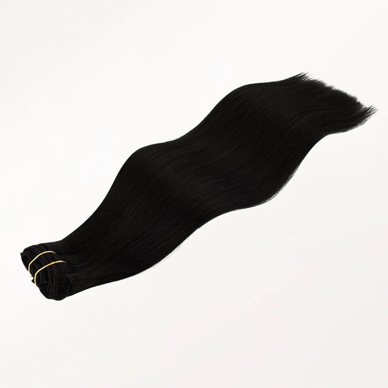 Jet Black (1) Full Classic Clip-Ins (160g-220g) - Image 6