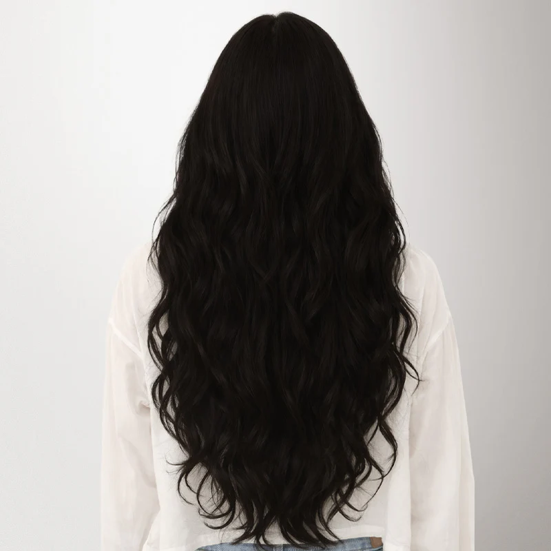 Jet Black (1) Genius Tape Weft Hair Extensions 60g - Image 15