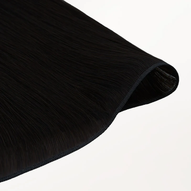Jet Black (1) Genius Weft Hair Extensions (50-120g) - Image 7