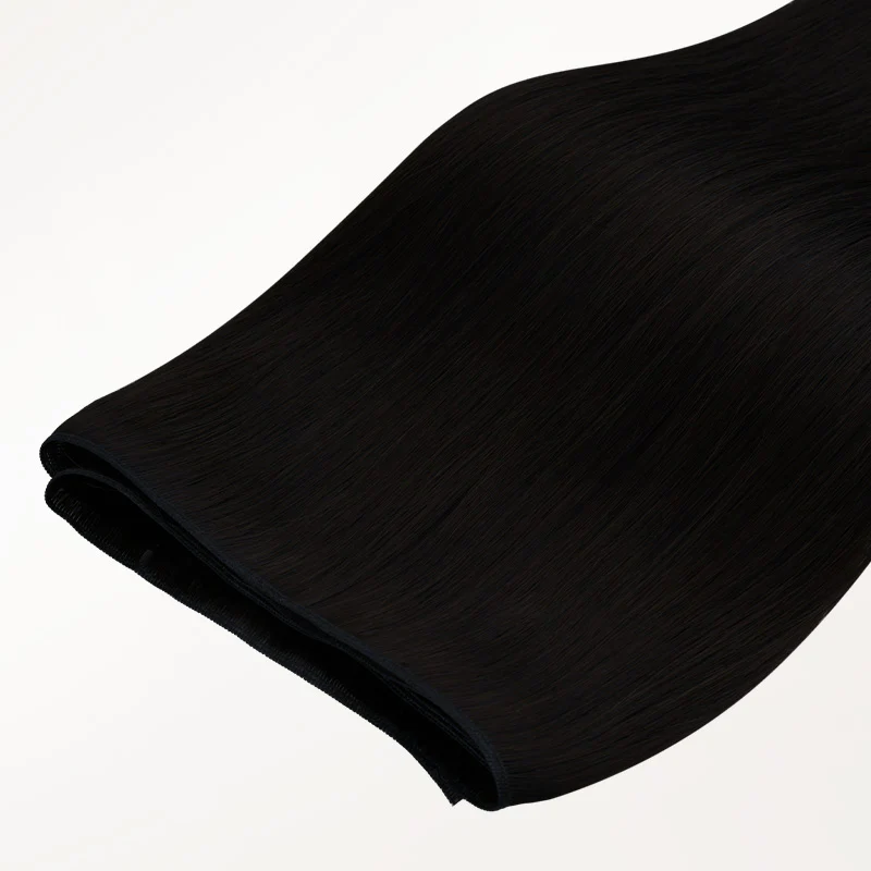 Jet Black (1) Genius Weft Hair Extensions (50-120g) - Image 8