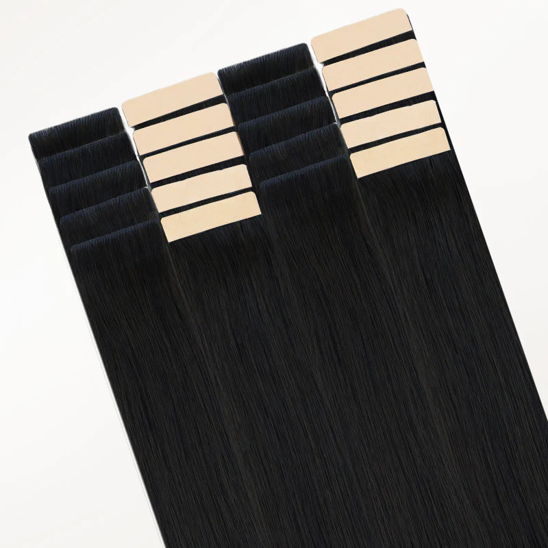 Jet Black (1) Invisi Edge Tape-Ins 50g - Image 4