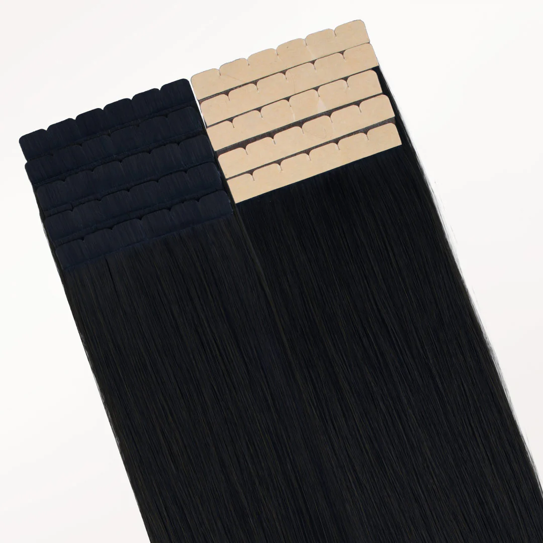 Jet Black (1) Mini Tape-Ins 40g - Image 3