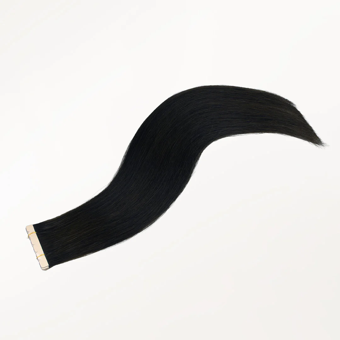 Jet Black (1) Mini Tape-Ins 40g - Image 7