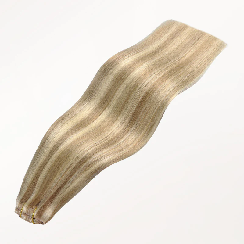 Light Blonde Highlights (16/22A) Invisi Edge Seamless Clip-Ins (140g-160g) - Image 7