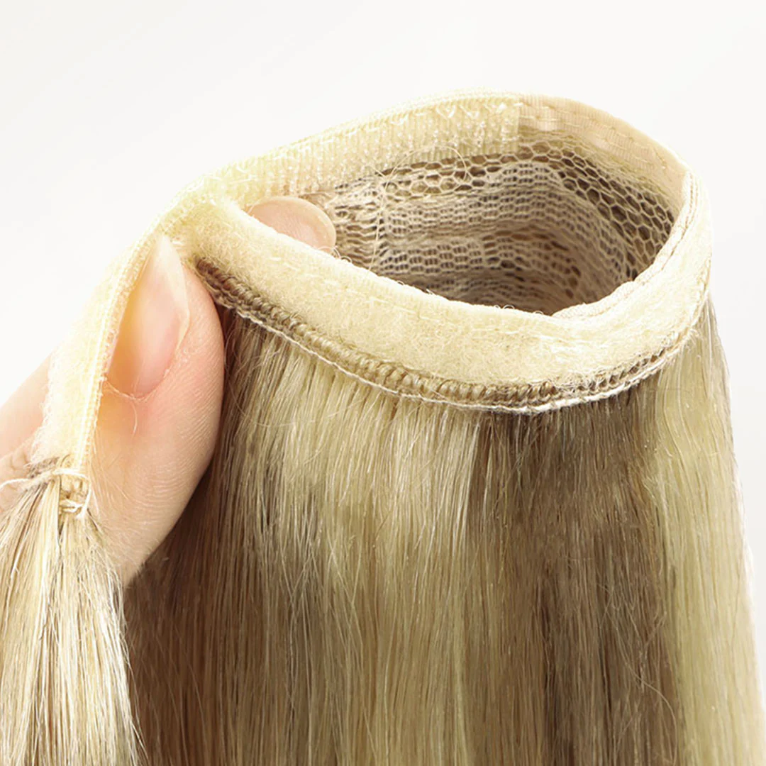 Light Blonde Highlights (16/22A) Ponytail (75g-90g) - Image 3