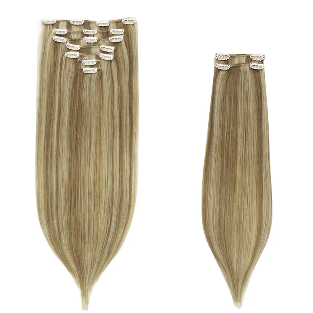 Light Blonde Highlights (16/22A) Classic Clip-Ins (150g-170g) - Image 3