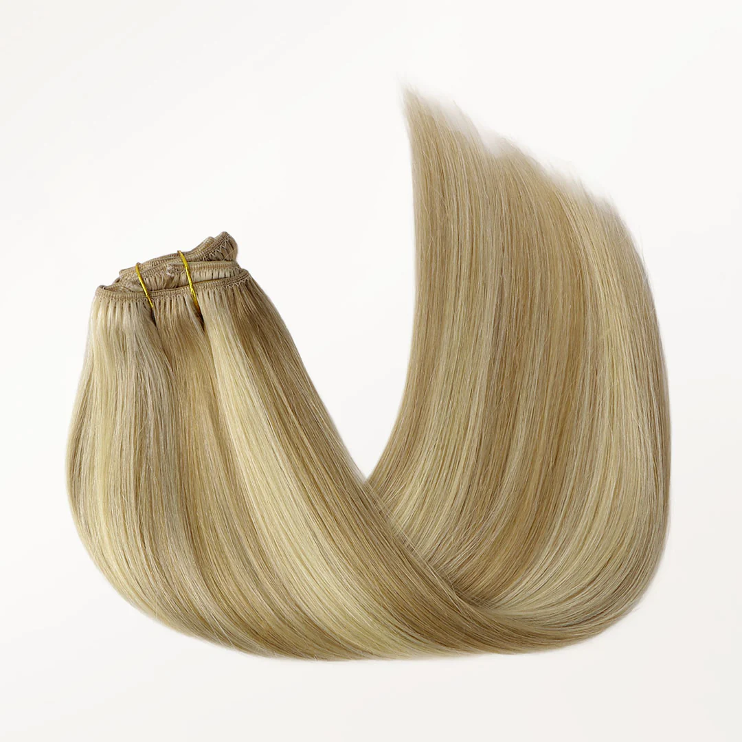 Light Blonde Highlights (16/22A) Classic Clip-Ins (150g-170g) - Image 6