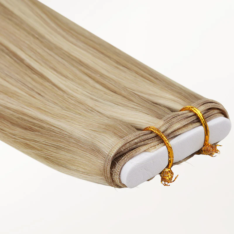 Light Blonde Highlights (16/22A) Genius Weft Hair Extensions (50-120g) - Image 17