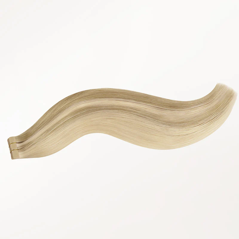 Light Blonde Highlights (16/22A) Invisi Edge Tape-Ins 50g - Image 9