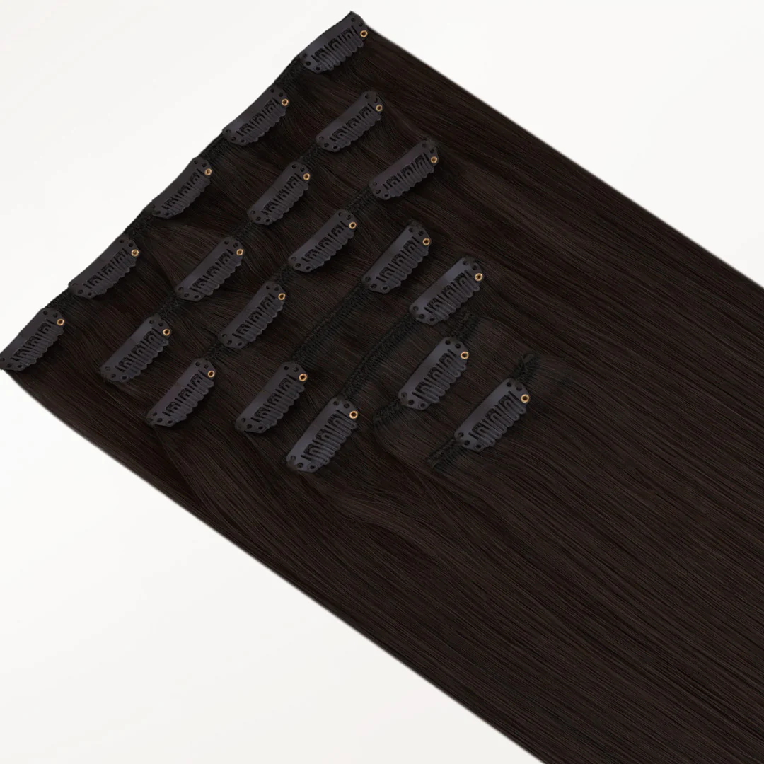 Light Brown (2A) Classic Clip-Ins (120g-150g) - Image 4