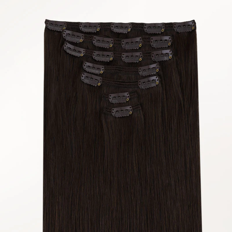 Light Brown (2A) Full Classic Clip-Ins (160g-220g) - Image 4
