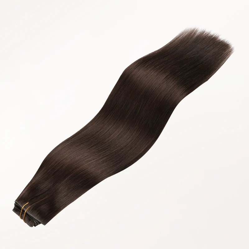Light Brown (2A) Invisi Edge Seamless Clip-Ins (140g-160g) - Image 9