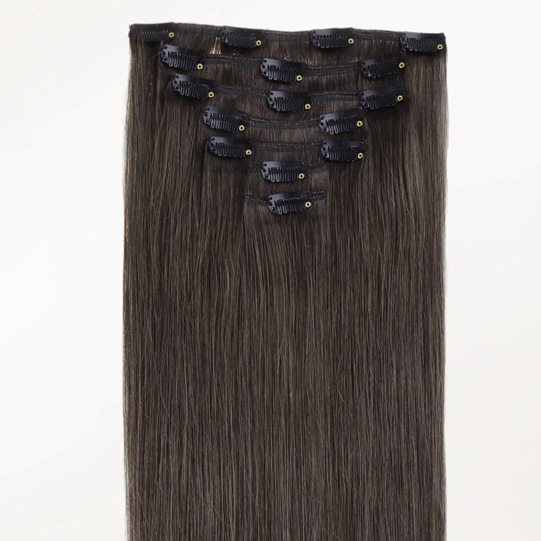 Mocha Brown (1C) Classic Clip-Ins (120g-130g) - Image 3
