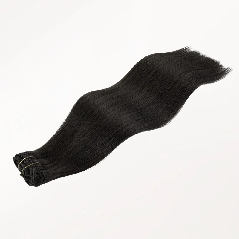 Natural Black (1B) Full Classic Clip-Ins (160g-220g) - Image 6