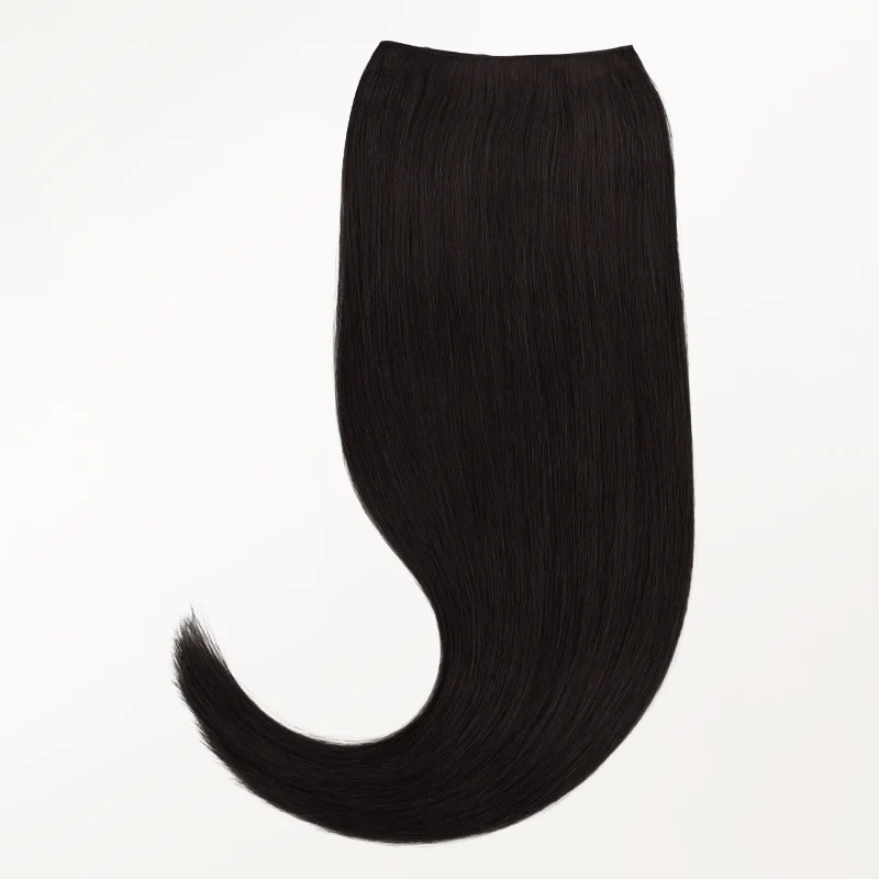 Natural Black (1B) Genius Tape Weft Hair Extensions 60g - Image 8