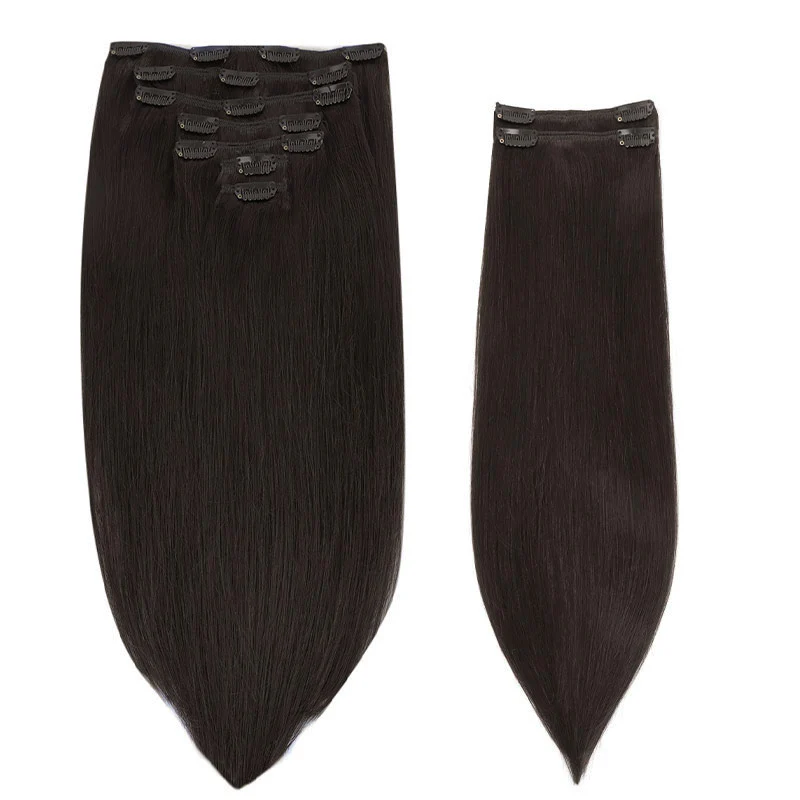 Natural Black (1B) Classic Clip-Ins (150g-170g) - Image 3