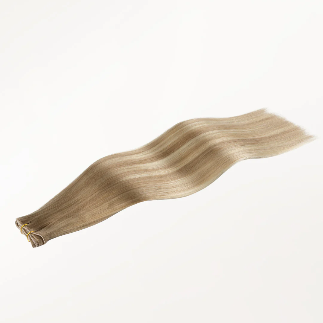 Natural Blonde Balayage (18ET90A) Butterfly Weft Hair Extensions (100g-160g) - Image 10