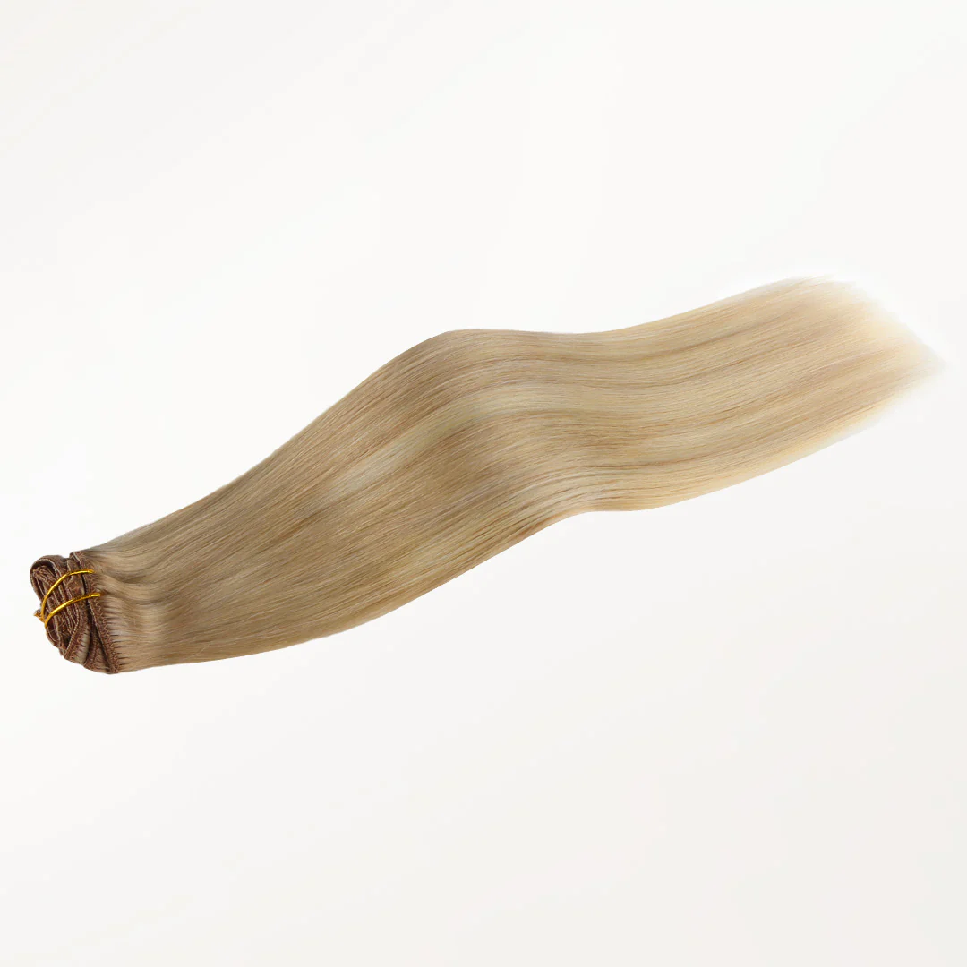 Natural Blonde Balayage (18ET90A) Classic Clip-Ins (120g-130g) - Image 6