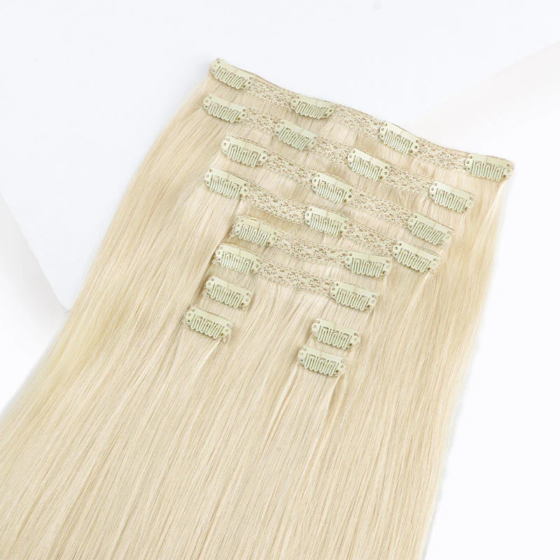 Double Drawn Classic Clip ins - Image 5