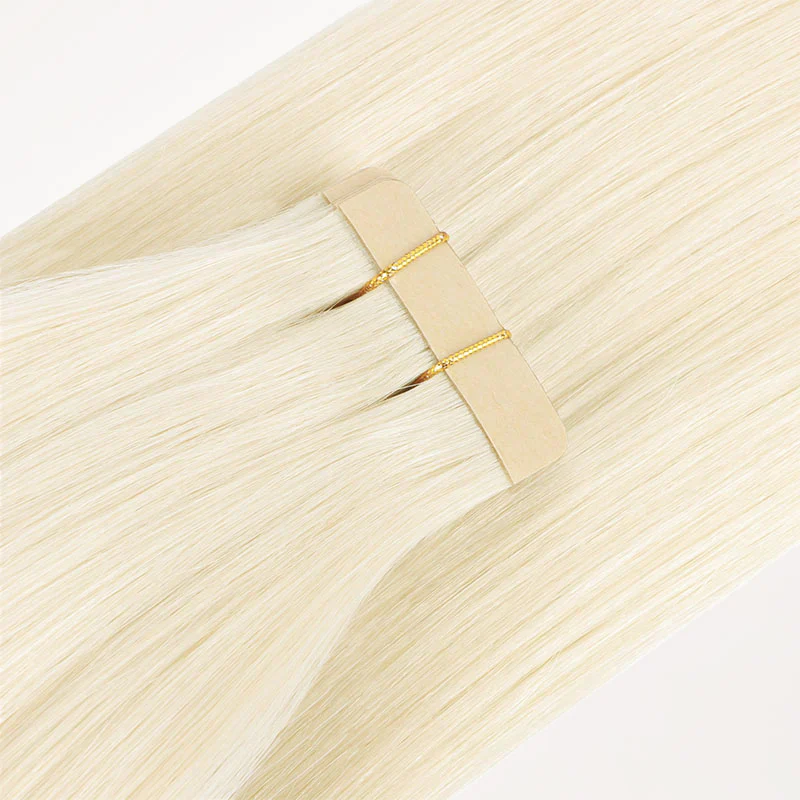 Tape-Ins Hair Extensions Blonde Tones - Image 8