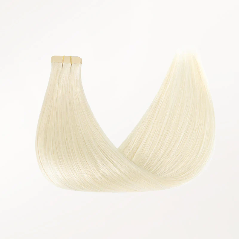 Tape-Ins Hair Extensions Blonde Tones - Image 9