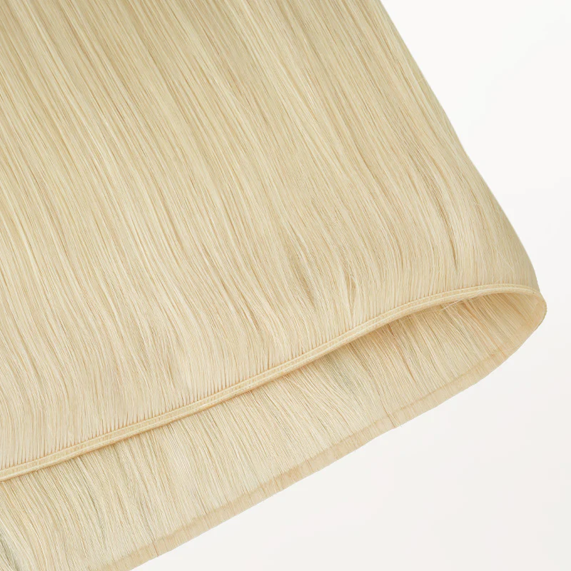 Platinum Blonde (60A) Genius Weft Hair Extensions (50-120g) - Image 14