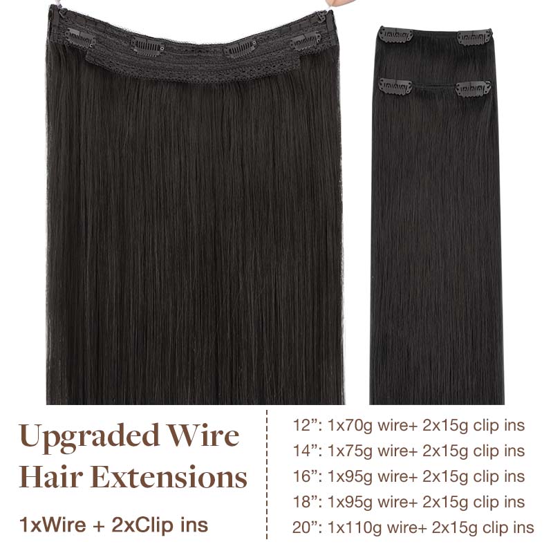 GOO GOO Pro Wire Hair Extension - Image 3