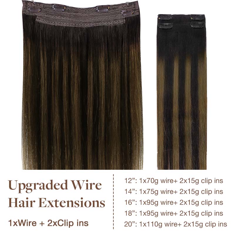 GOO GOO Pro Wire Hair Extension - Image 33