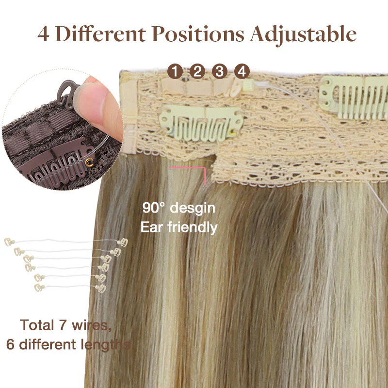 GOO GOO Pro Wire Hair Extension - Image 58