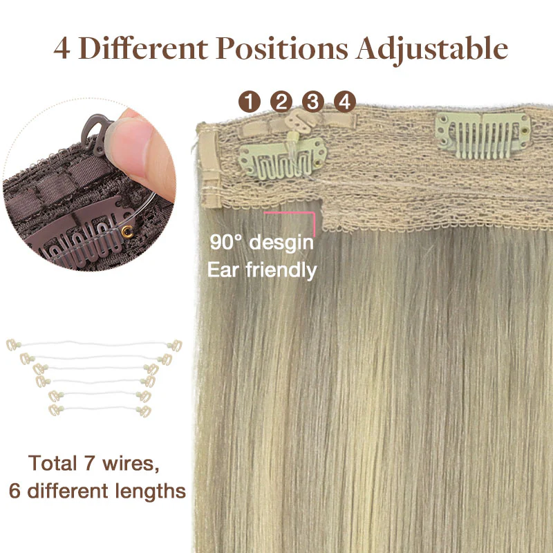 GOO GOO Pro Wire Hair Extension - Image 70