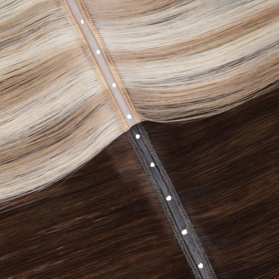 Dark Brown (2) Butterfly Weft Hair Extensions (100g-160g) - Image 13