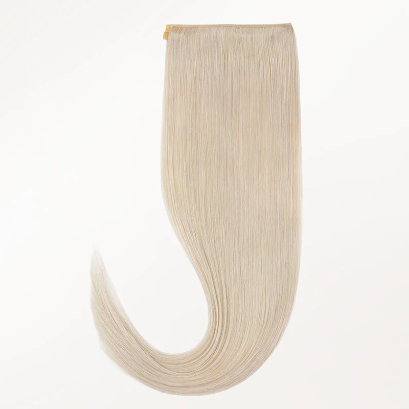 Pure Platinum Blonde (1000) Genius Tape Weft Hair Extensions 60g - Image 22