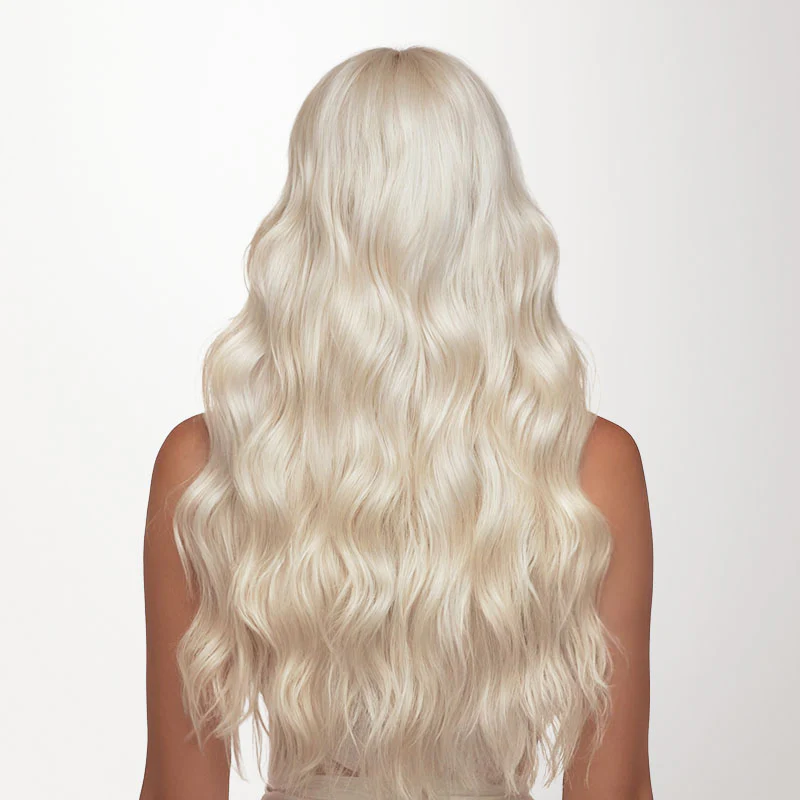 Pure Platinum Blonde (1000) Invisi Edge Seamless Clip-Ins (140g-160g) - Image 3