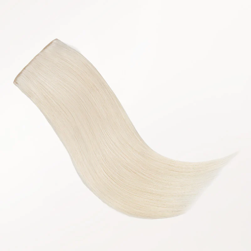 Pure Platinum Blonde (1000) Invisi Edge Seamless Clip-Ins (140g-160g) - Image 8