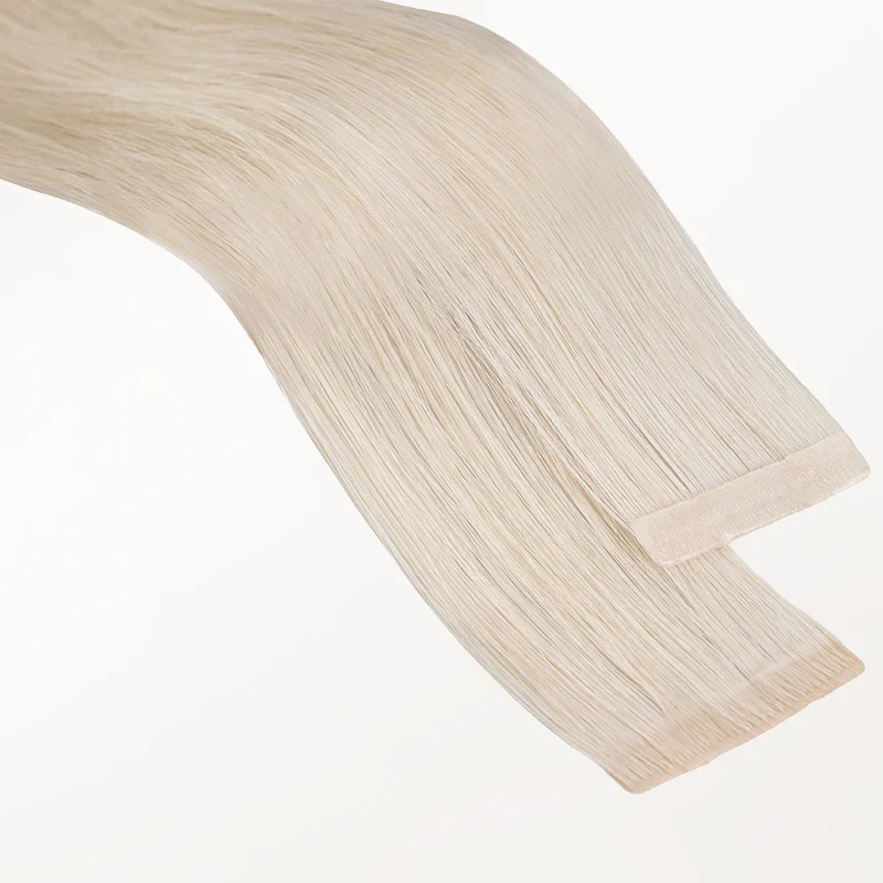 Pure Platinum Blonde (1000) Invisi Edge Tape-Ins 50g - Image 9