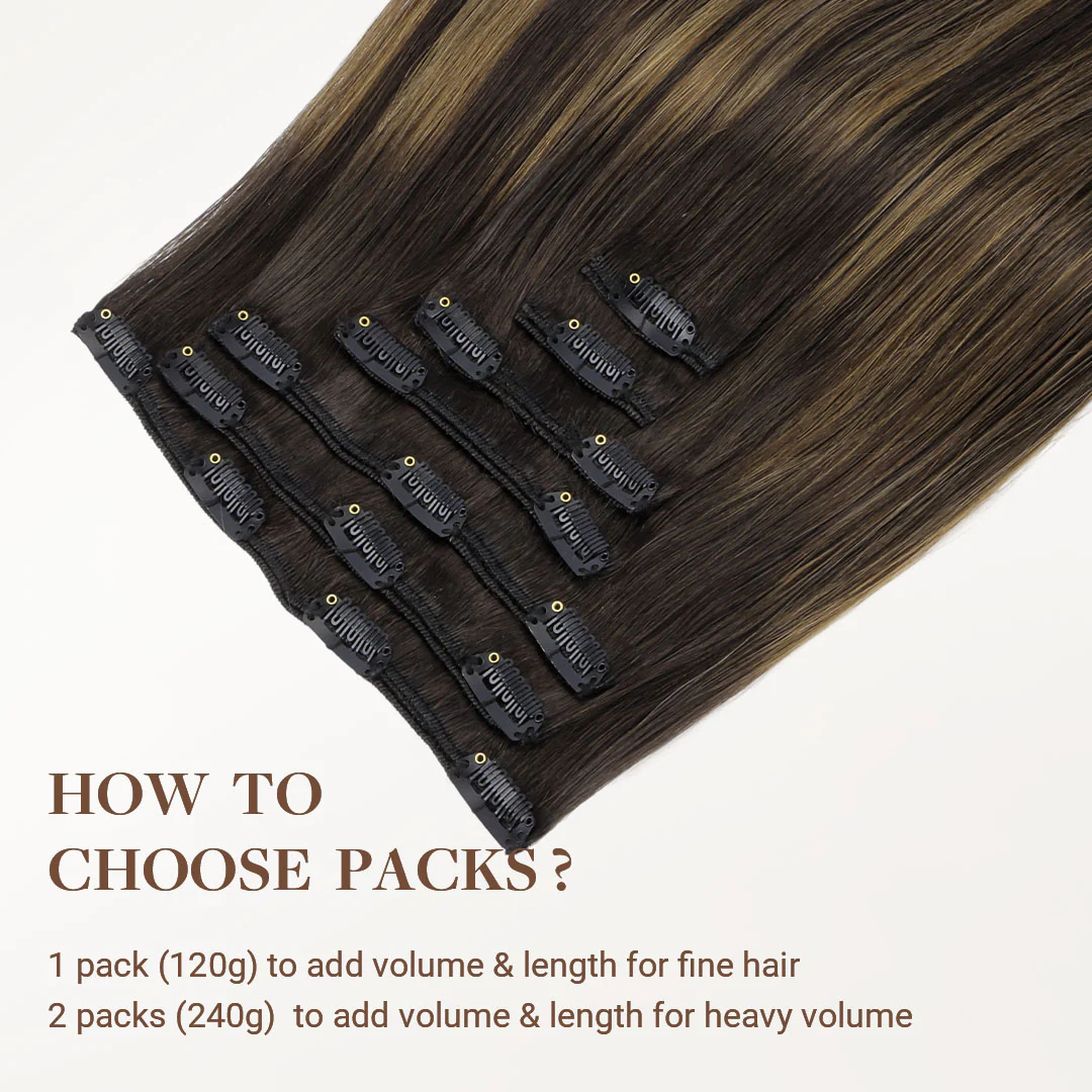 Silky Straight Undetectable Human Hair Extensions - Image 17