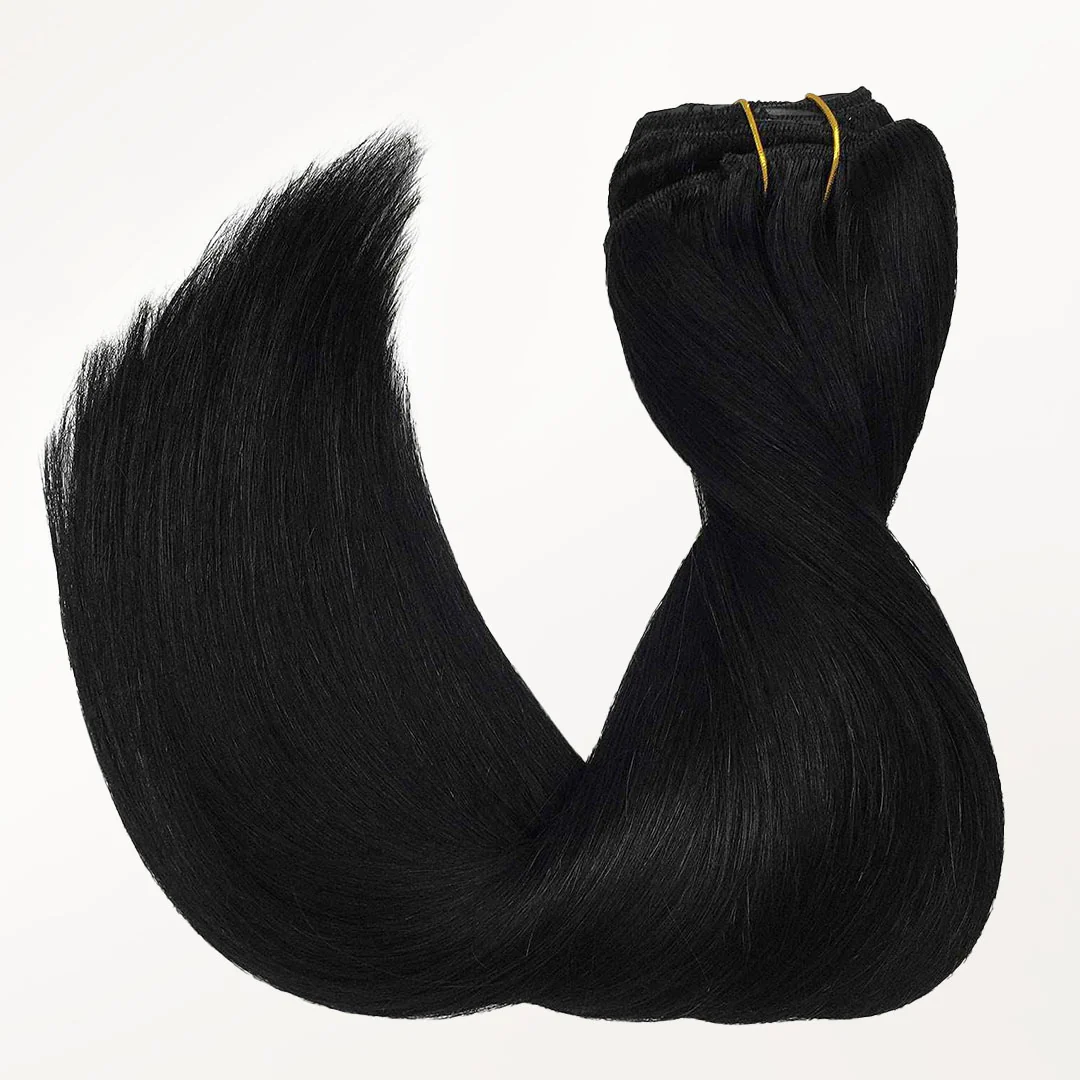 Silky Straight Undetectable Human Hair Extensions - Image 5