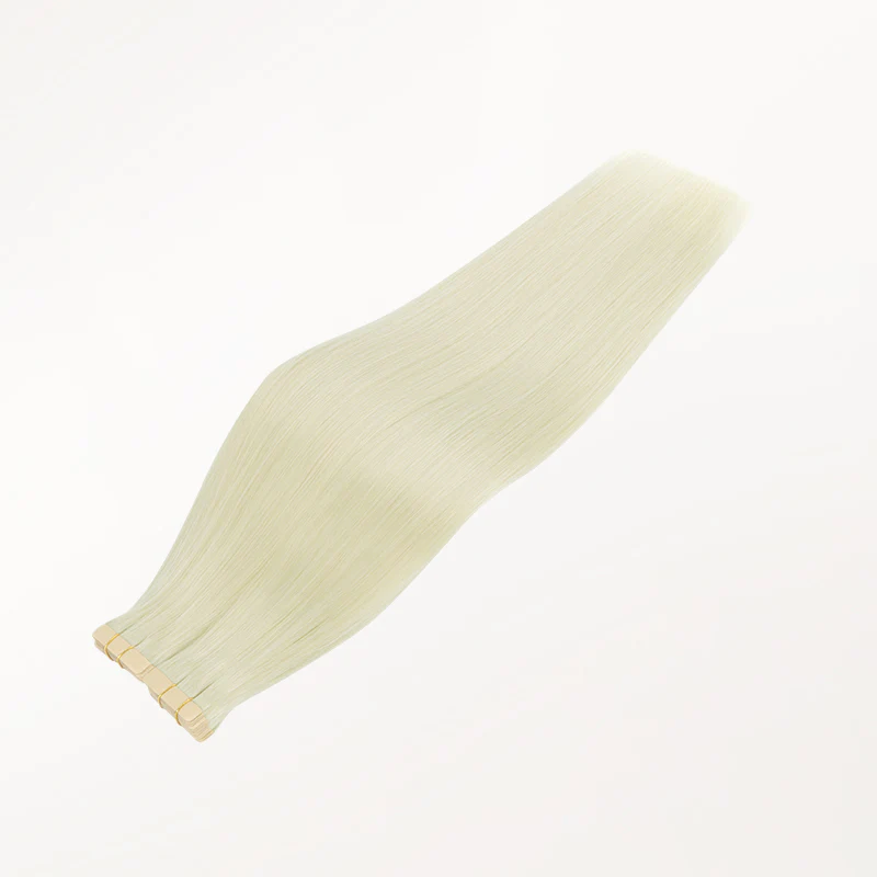 Tape-Ins Hair Extensions Blonde Tones - Image 12