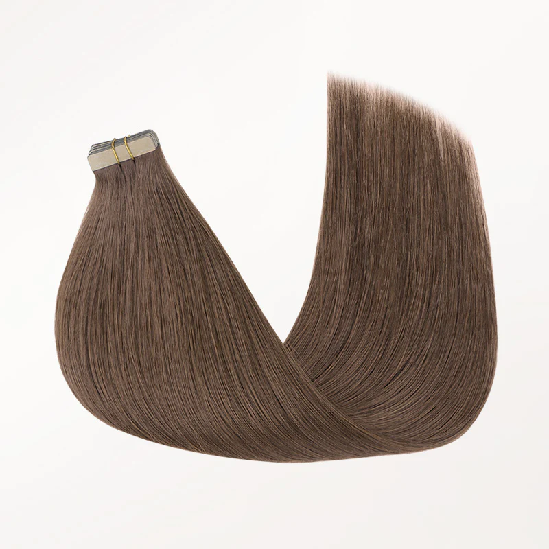 Tape-Ins Hair Extensions Brown Tones - Image 27